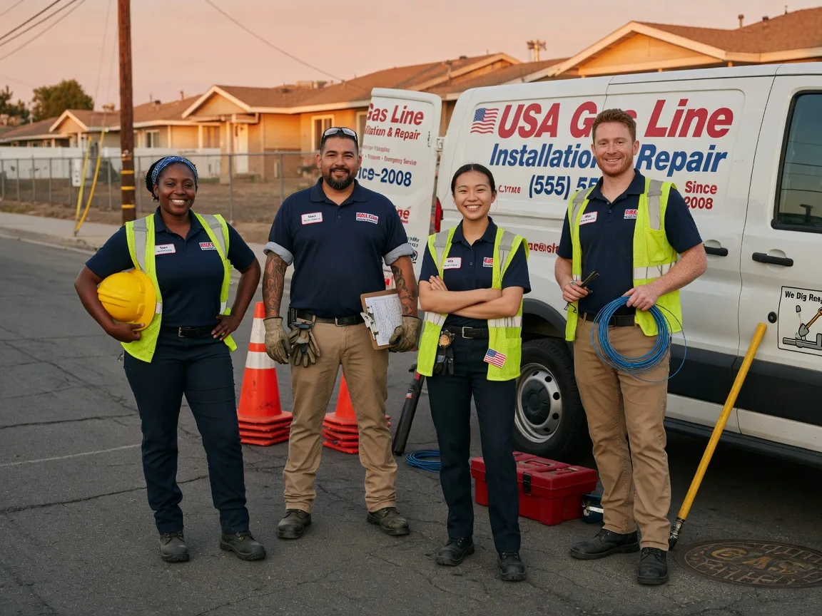 Gas Line Installation company in Leeton, MO